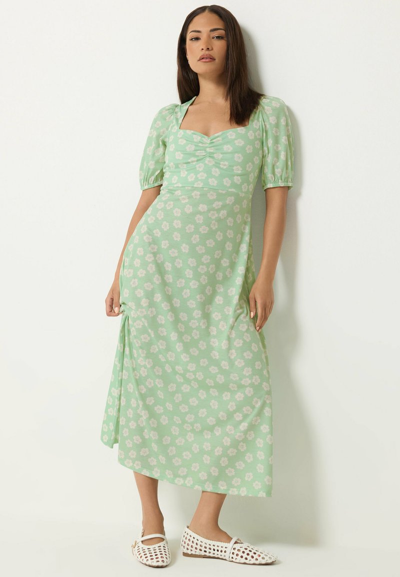 Pixie Girl PETITE MIDI DRESSES - Jersey dress - light green - Zalando