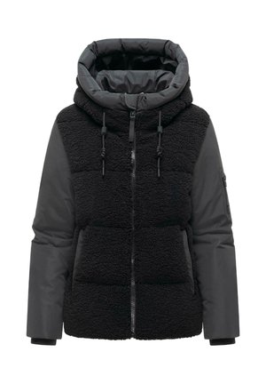 Marikoo, PLÜSCHJACKE ELIDEE 16 - Winterjacke - black