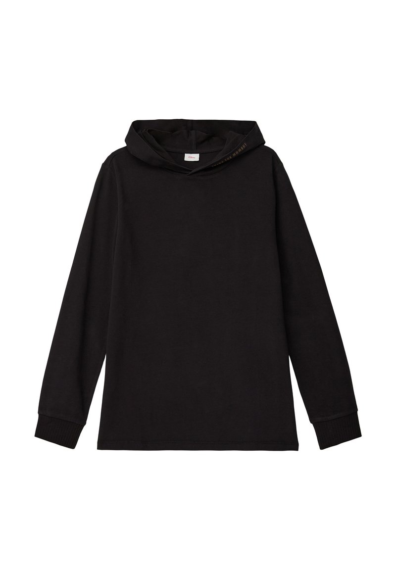s.Oliver LONGSLEEVE - Langarmshirt - schwarz