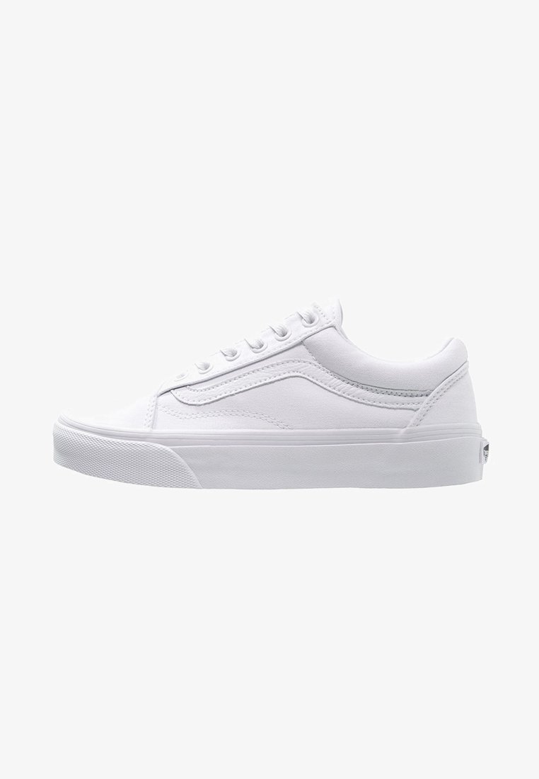 Vans Old Skool Skateschuh True White Weiss Zalando De