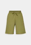 ICONS LONG BERMUDA SHORTS SMALL LOGO - Korte sportsbukser - olive