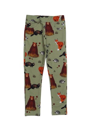 AUTUMLAND - Leggings - Trousers - green