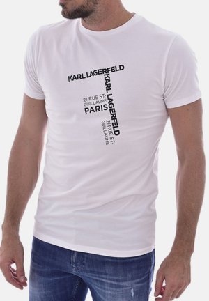 RUE ST GUILLAUME - T-shirt con stampa - white