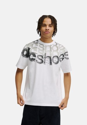 DC Shoes, - T-shirt z nadrukiem
