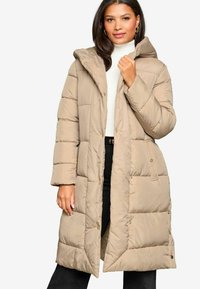 Lipsy REGULAR FIT - SHOWER RESISTANT BELTED PADDED - Abrigo de invierno - beige