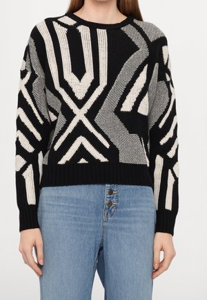 Lauren Ralph Lauren Stickad tröja - black