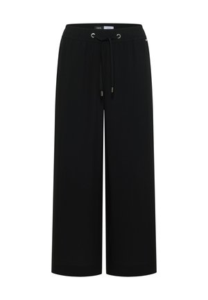 Cecil, 3/4 WIDE-LEG PANTS IN A LOOSE FIT - Pantalon classique - black