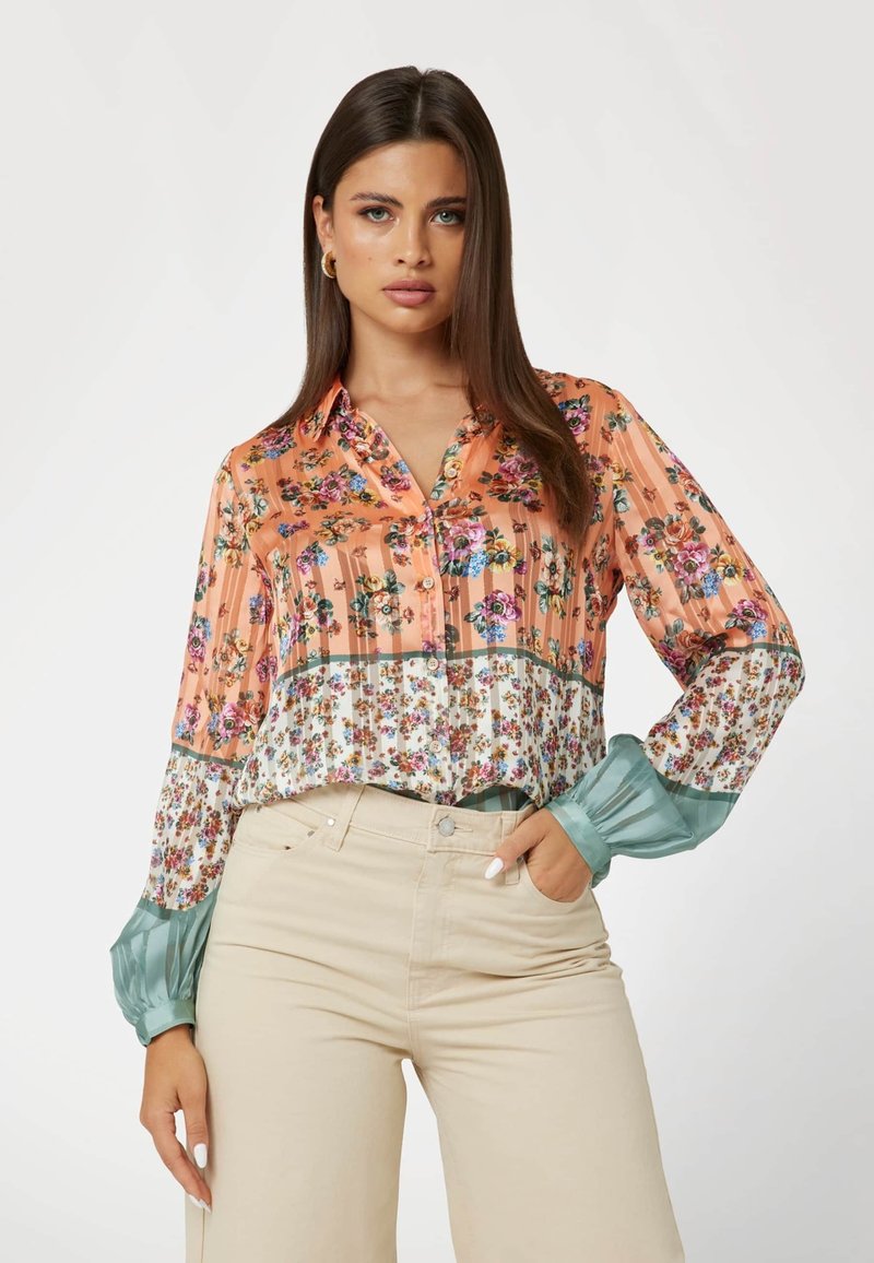 Guess Skjortebluser - blumenmuster orange