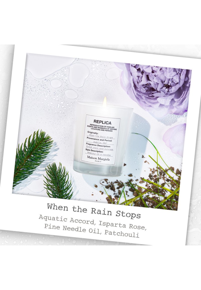 Maison Margiela Fragrances REPLICA WHEN RAIN STOPS CANDLE 
