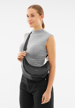 LEA SMALL - Borsa a tracolla - black