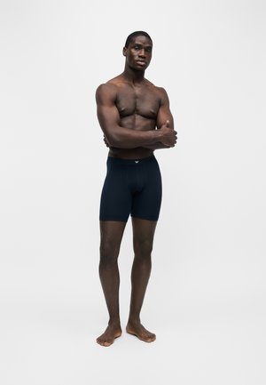 Emporio Armani, PARTE BASSA 3 PACK - Boxer aderenti lunghi - black/white/blu