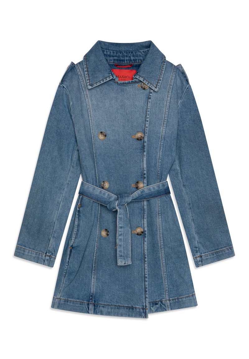 MAX&Co. Trenchcoat blauw denim/bluedenim MAX&Co. Trenchcoat blauw denim/bluedenim