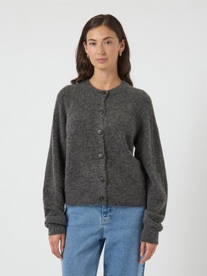 YASJOHI - Kardigán - medium grey melange