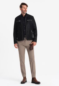 Ombre Giacca in similpelle - black