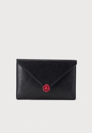 Vivienne Westwood, ENVELOPE CLUTCH - Pochette - black