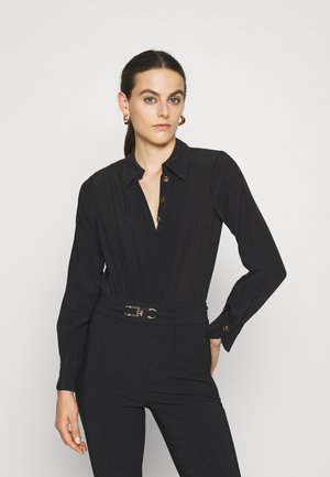 Langærmede T-shirts - nero