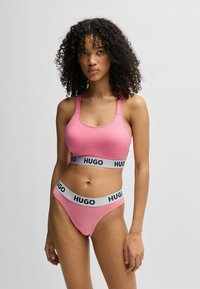 HUGO PADDED LOGO - Topp - light red