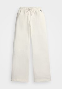 DRAWSTRING WIDE-LEG TRACKSUIT BOTTOMSOMS - Pantaloni sportivi - white