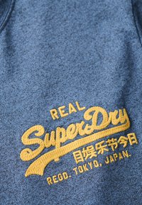 Superdry & Co CLASSIC VINTAGE LOGO GRAPHIC - Camiseta estampada - airborne navy jaspe marl