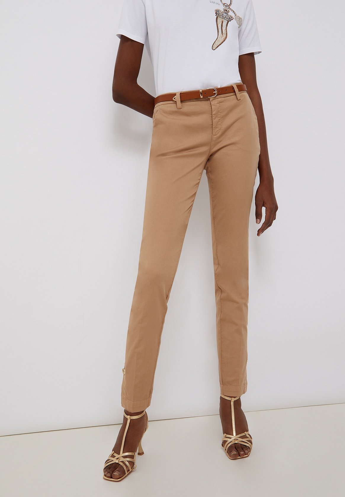 Liu Jo Jeans Pantalones chinos - camel - Zalando.es