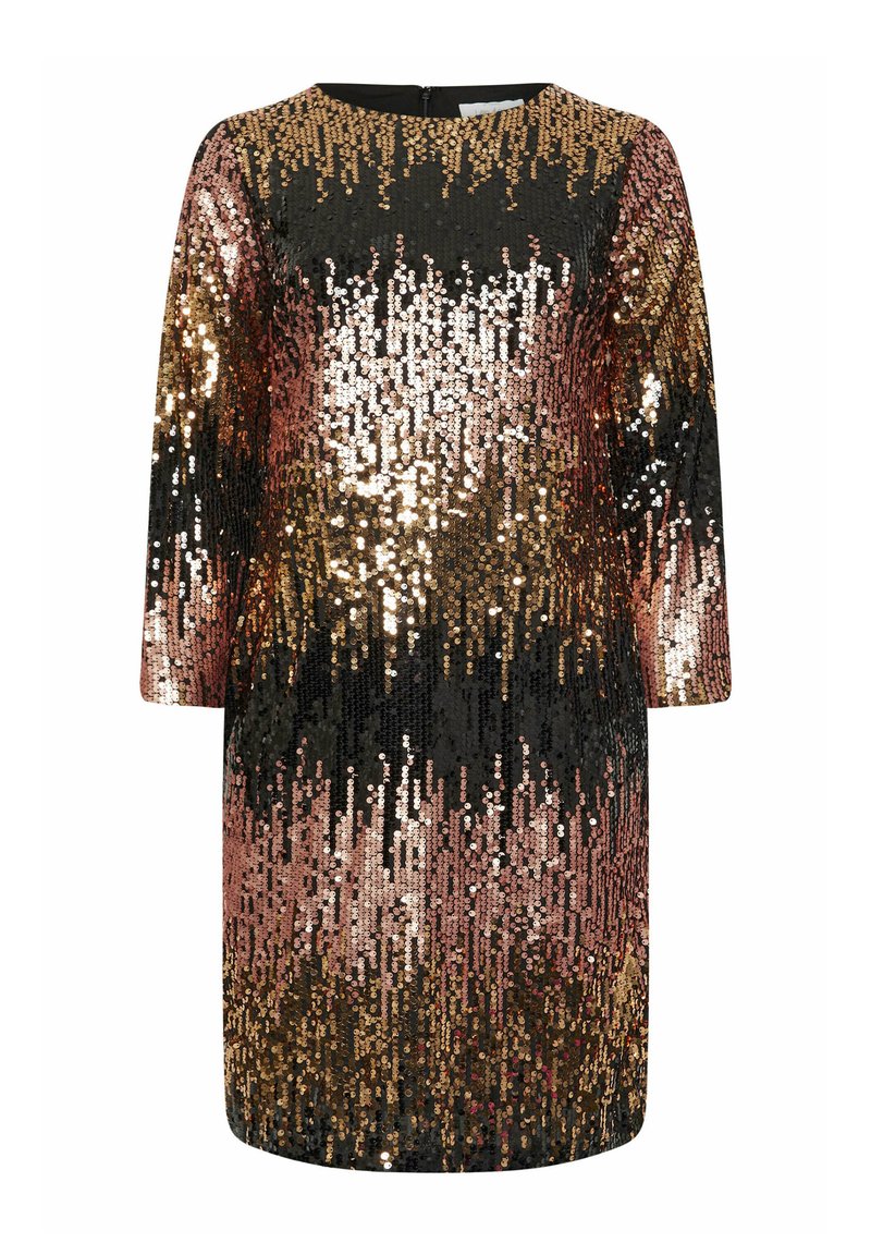 slim fit dress slacks ZARA. Long gold sequin dress. TS – Hibuy market main image 0