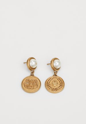 ARCHIVE COINS - Pendientes - old looking gold-coloured