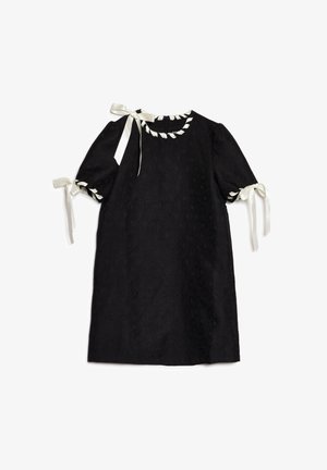 Sister Jane, CAMILLE JACQUARD MINI DRESS - Φόρεμα πουκάμισο - black