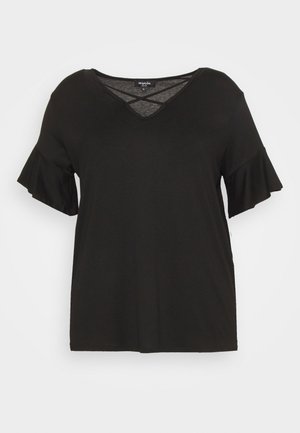 Vero Moda Curve Vmaya – T-Shirt Donna Manica Corta Girocollo In Lyocell, Morbida E Sostenibile - 4