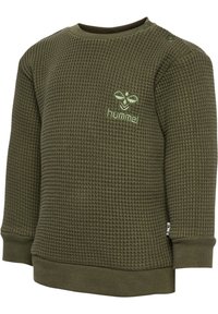 Hummel Strickpullover - olive