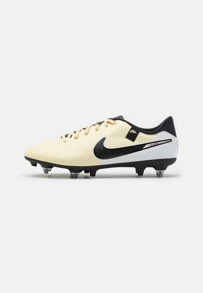 Nike Performance TIEMPO LEGEND 10 ACADEMY SG - Nogometne kopačke za čvrstu podlogu - lemonade/black/metallic gold