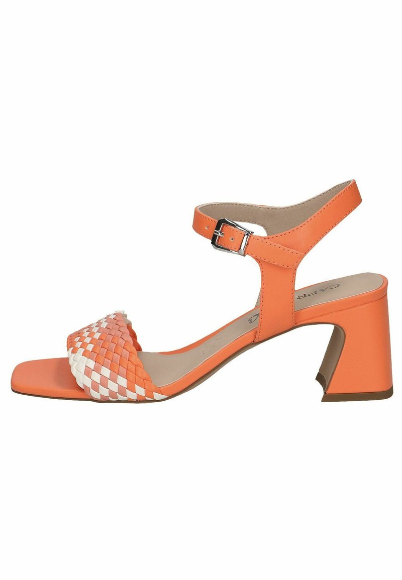 Caprice Sandalias - orange comb