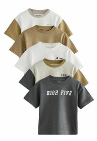Next - TRANSPORT SHORT SLEEVE FIVE PACK  - Potiskana majica - multi neutral slogan Miniaturna slika 1