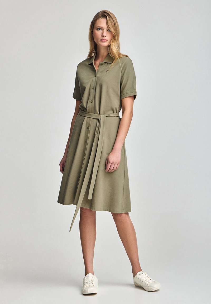 slim fit dress slacks Everly Satin Dress main image 1