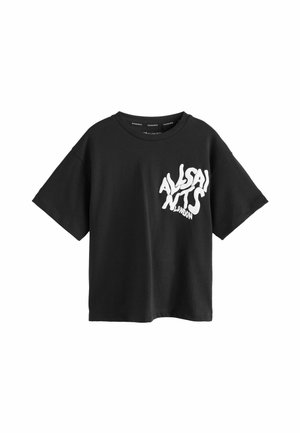Printtipaita - black