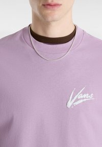 Vans BRUSH SCRIPT LOOSE FIT - T-Shirt print - lavender mist