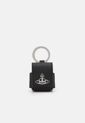 DERBY SMALL ROUNDED AIRPOD CASE - Otros accesorios - black