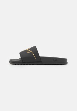 MATCH IT SLID - Pantofle - black