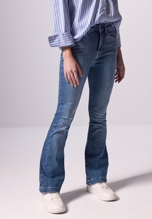 Street One Studio Džíny Bootcut - blau