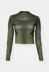 JORDAN SPORT - Μπλούζα με μακριά μανίκια - off noir