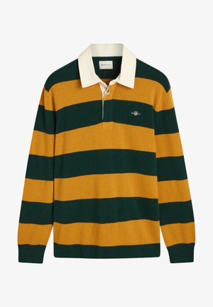 GANT EXTRAFINE STRIPED - Langærmet T-shirt - tartan green