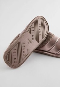 Next QUILTED SHOOT - REGULAR FIT - Hjemmesko - gunmetal