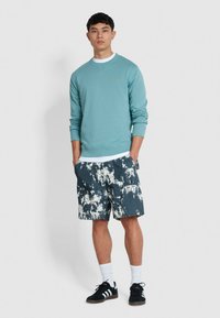 Farah TIM SLIM FIT CREW NECK - Sweater - brook blue