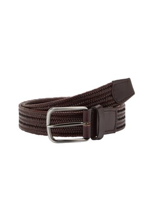 Braided belt - dunkelbraun