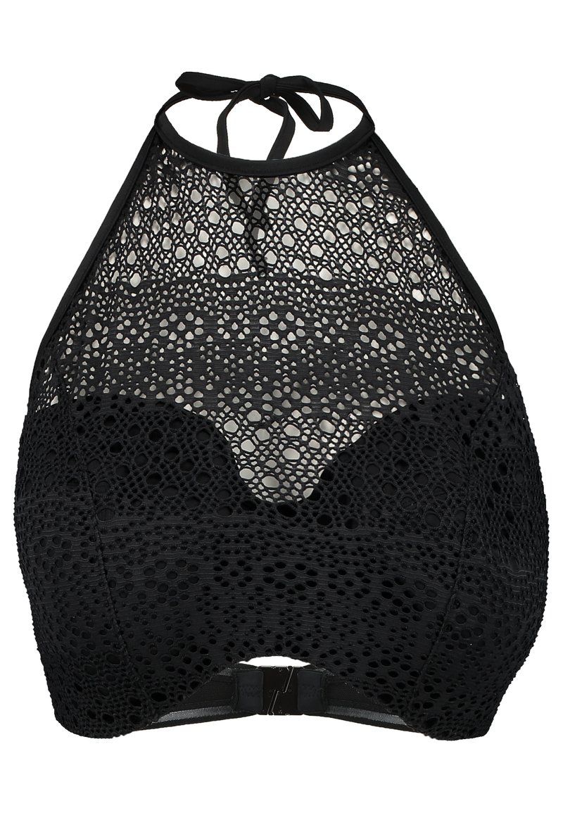 Elomi INDIE BANDEAU HIGH NECK Bikini top black Zalando.co.uk