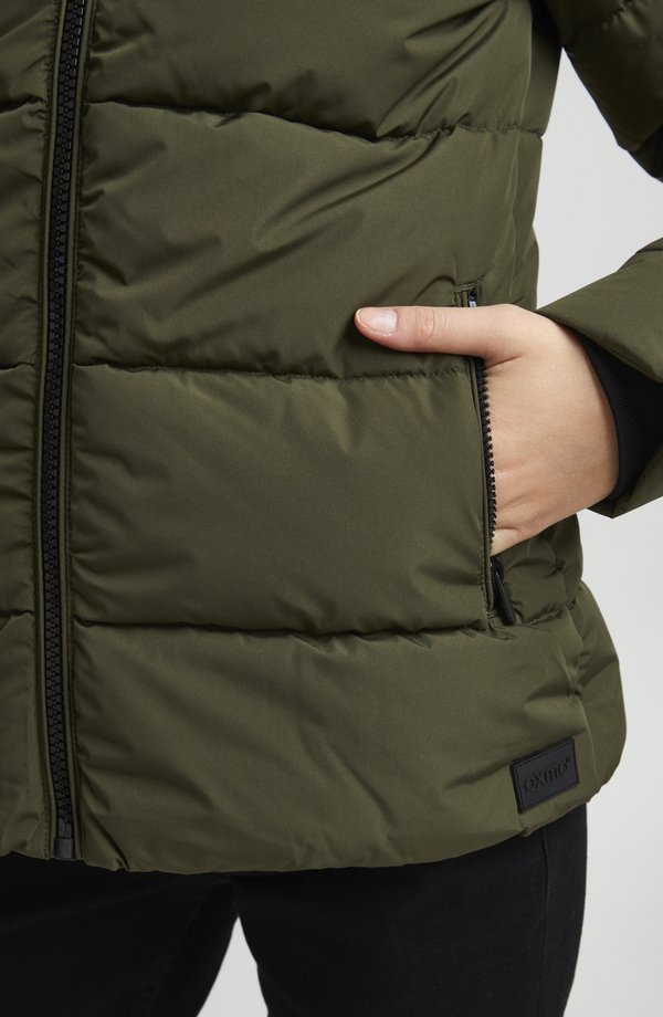 OXSOFINA - Winter jacket - dusty olive2