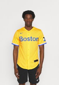 Nike Performance MLB CITY CONNECT BOSTON RED SOX OFFICIAL REPLICA - Roupa de discoteca - yellow