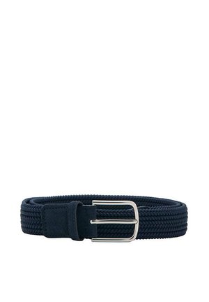Braided belt - navy
