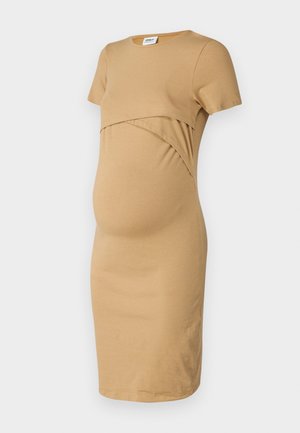 ONLY MATERNITY, OLMADELIE DRESS - Freizeitkleid - cartouche