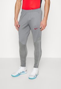 Nike Performance LFC M NK DF STRK PANT KP KS - Klubbkläder - smoke grey/tough red