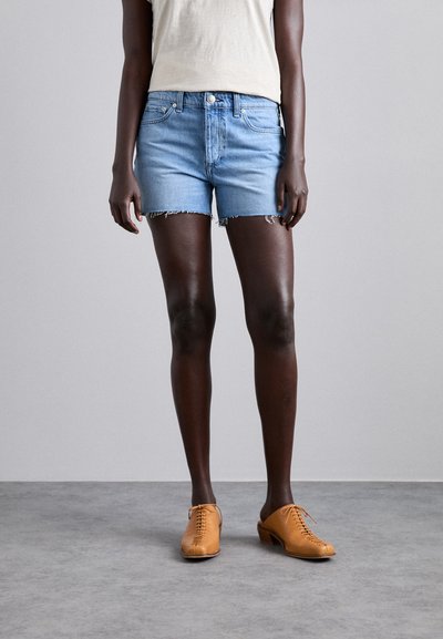 rag & bone Denim shorts - light blue
